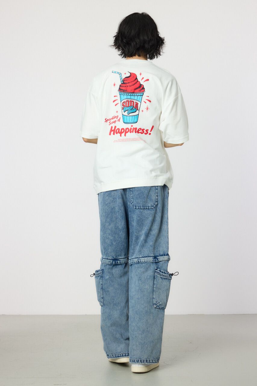 RODEO CROWNS「スムージーハーフスリーブスウェット」|Tシャツ・カットソー|