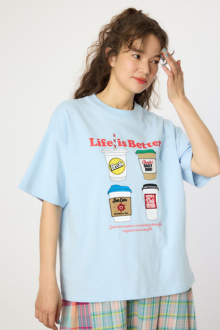 RODEO CROWNS「PATCH CLOTH Tシャツ」|Tシャツ・カットソー|SAX