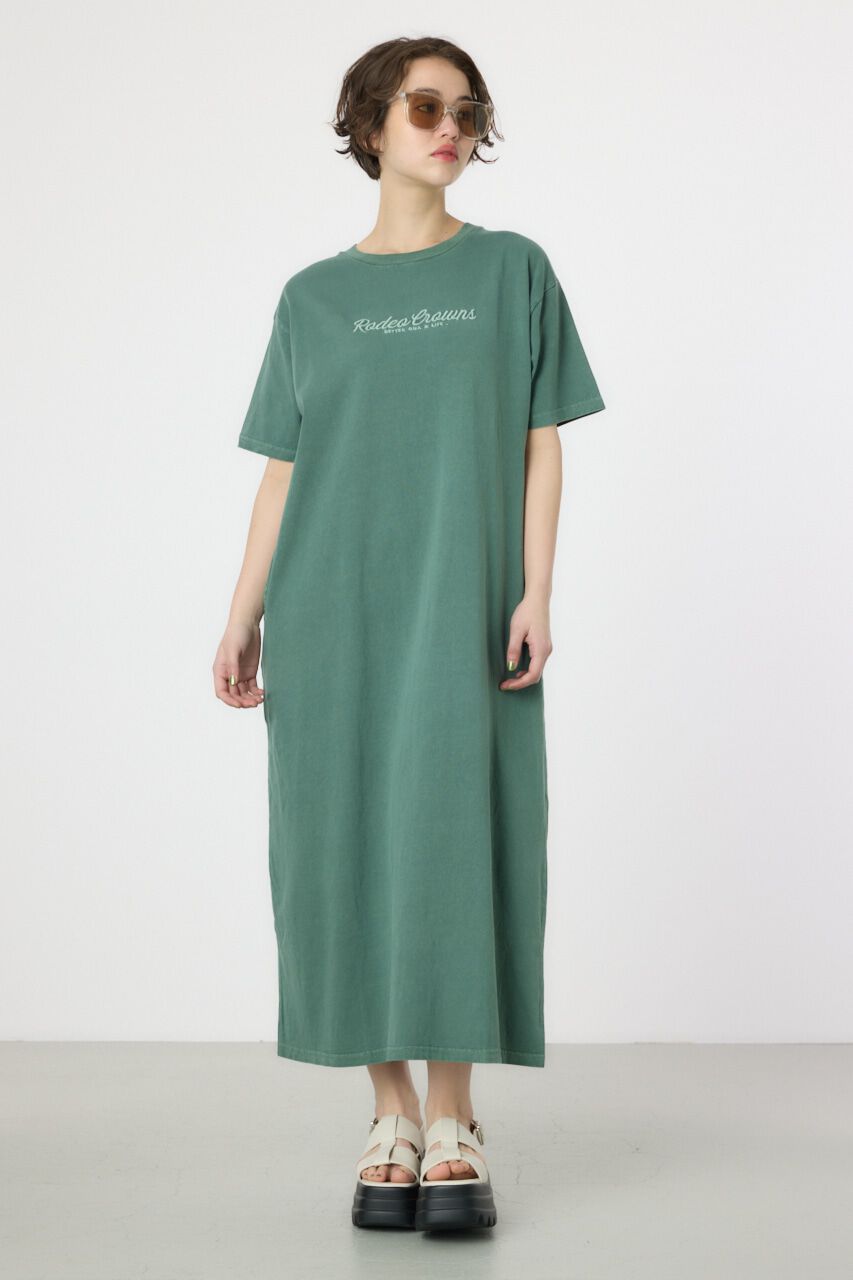 RODEO CROWNS「加工EBL LOGOワンピース」|ワンピース|GRN