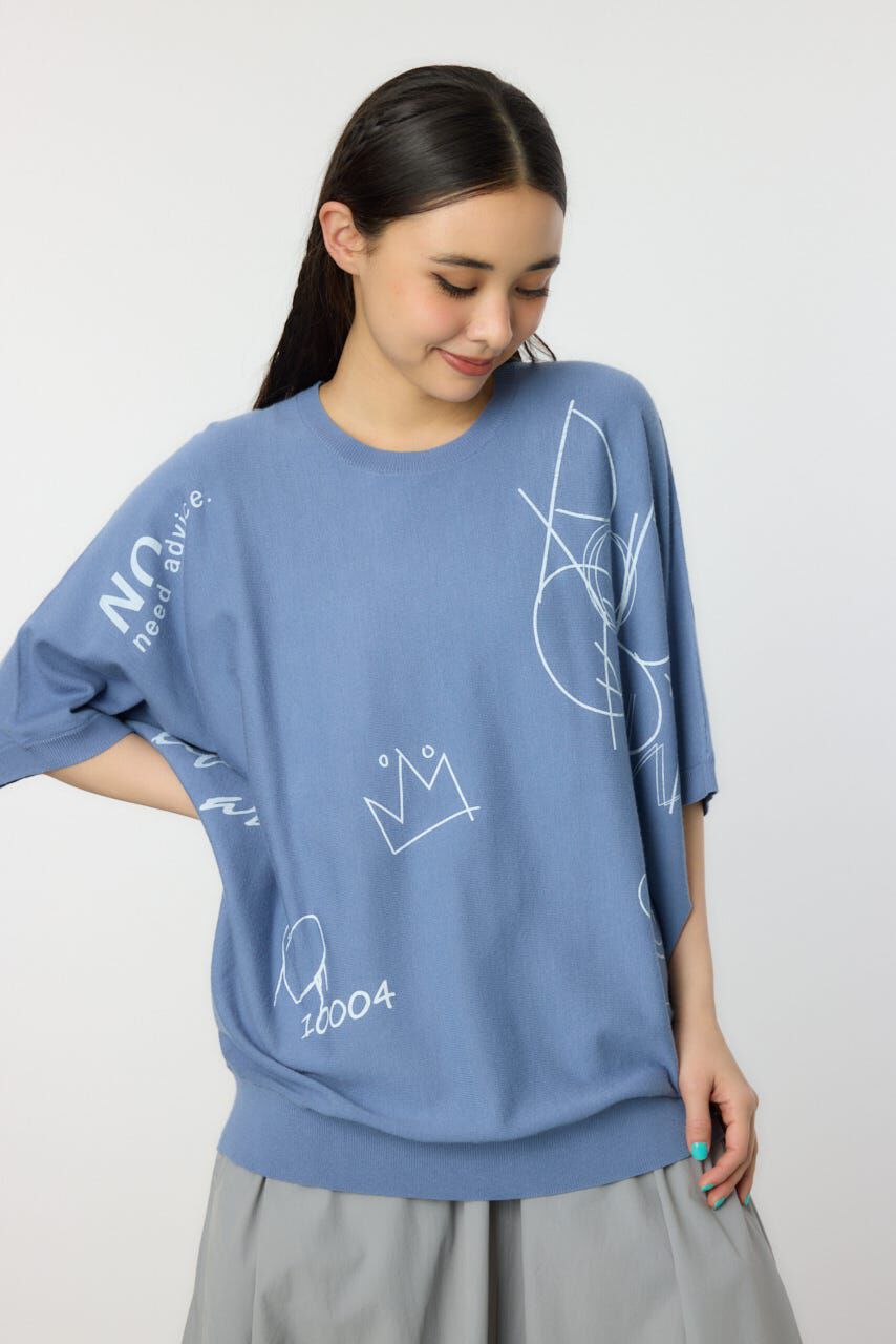 RODEO CROWNS「ラクガキドルマンニット」|ニット・セーター|