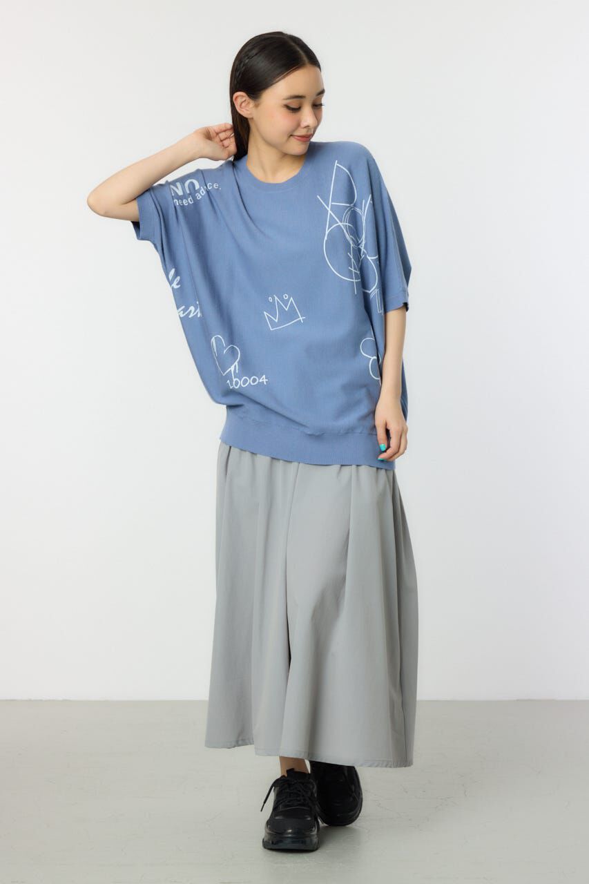 RODEO CROWNS「ラクガキドルマンニット」|ニット・セーター|