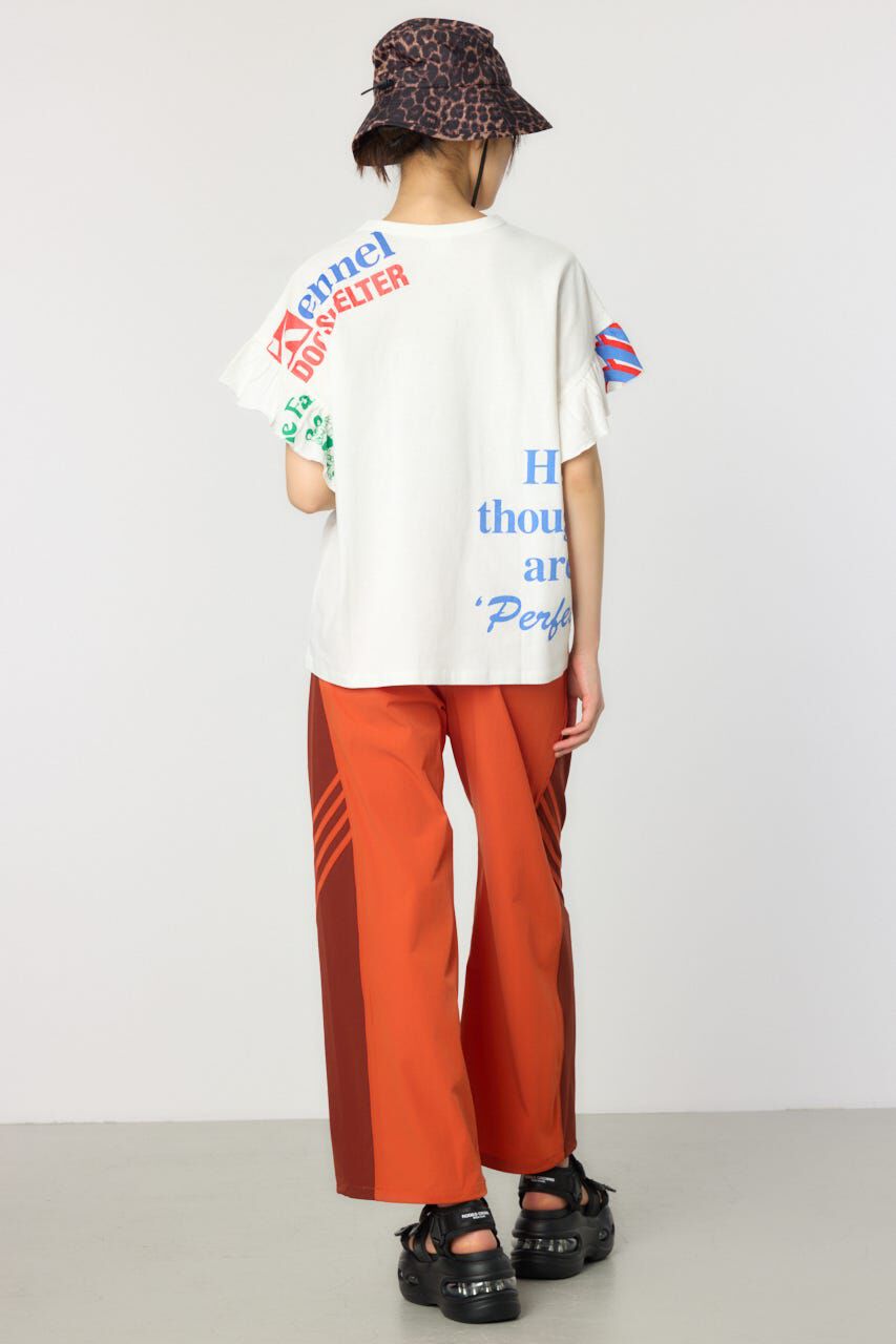 RODEO CROWNS「カスタムリメイクフリルアームトップス」|Tシャツ・カットソー|