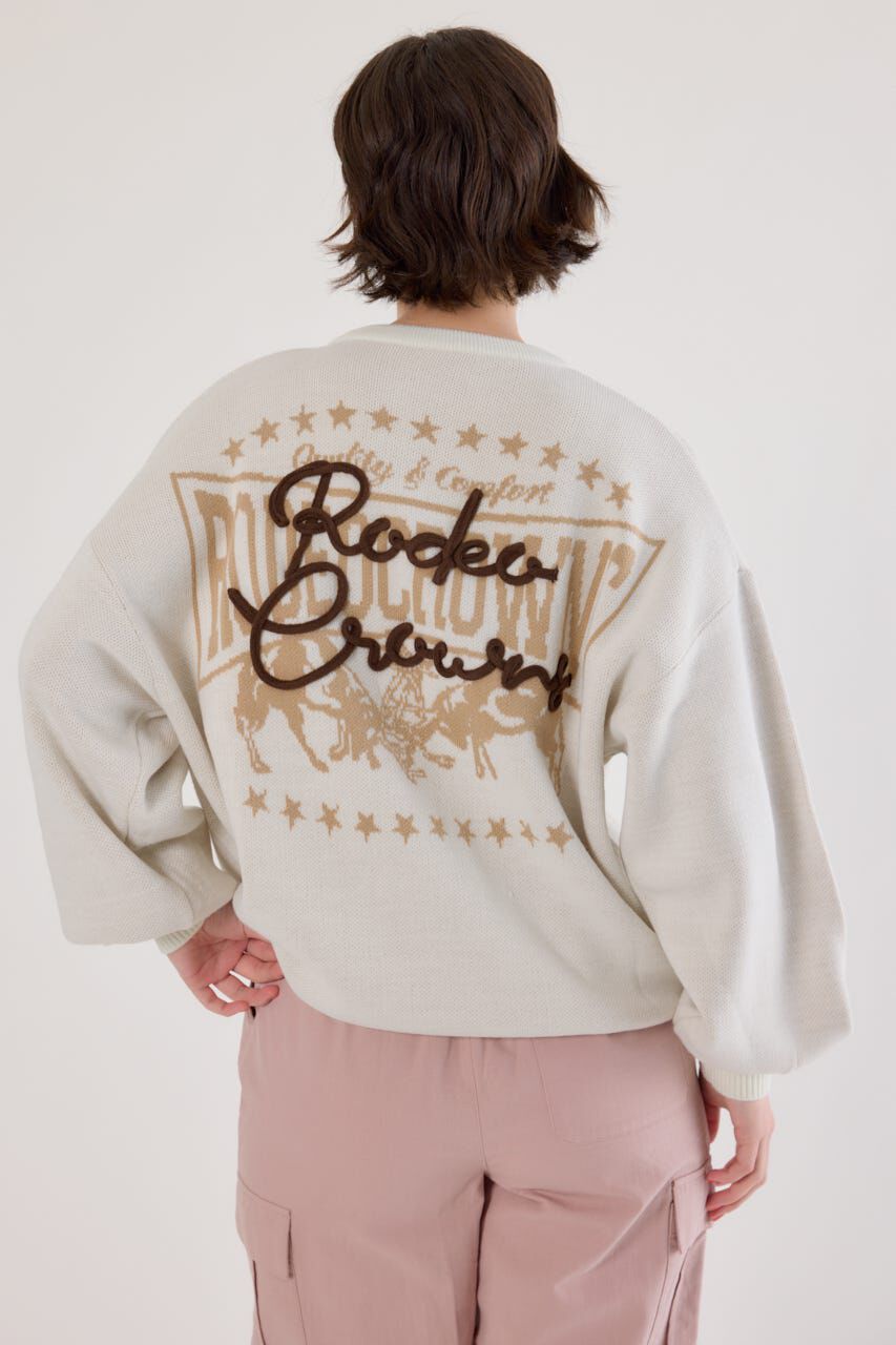 RODEO CROWNS「ロープロゴニットトップス」|ニット・セーター|
