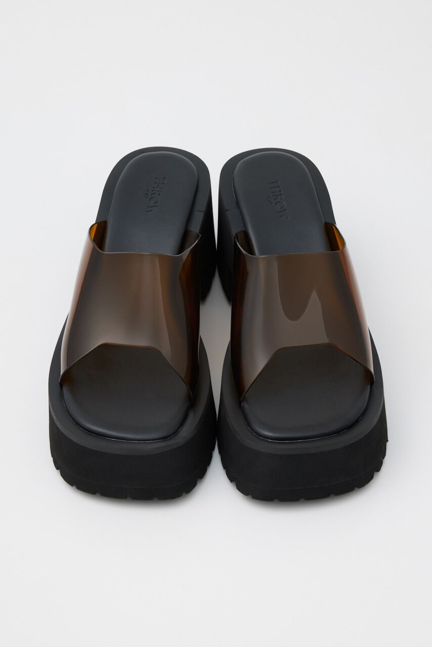 SLY「SQUARE TOE PLAT FORM サンダル」|サンダル|