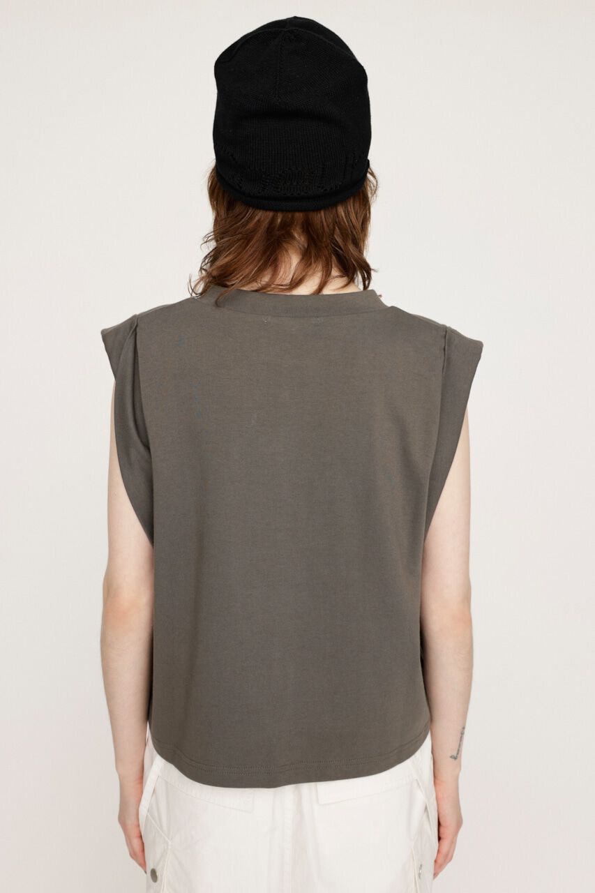 SLY「ROLL UP SLEEVE BOX トップス」|タンクトップ|