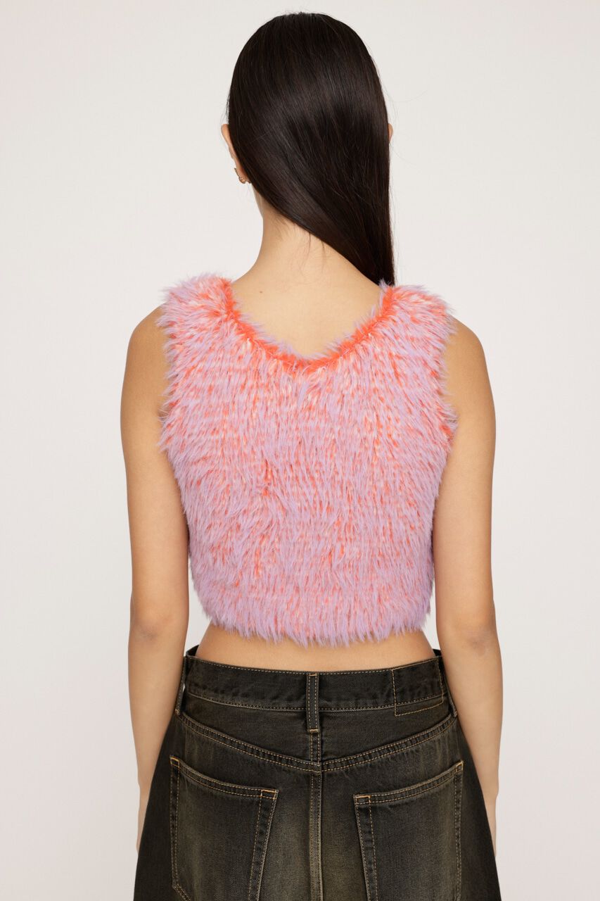 SLY「MIX SHAGGY TANK」|タンクトップ|
