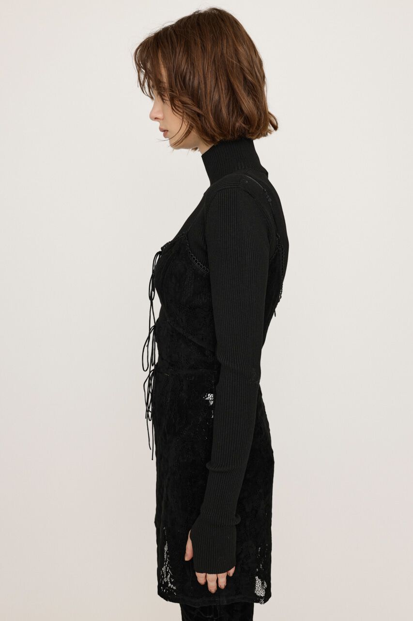 SLY「FROCKY LACE RIBBON トップス」|キャミソール|