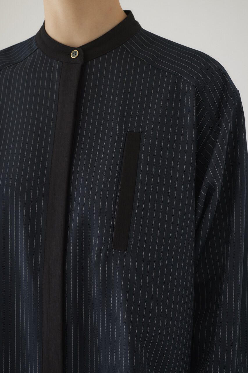 RIM.ARK 「Stripe shirt OP」|ワンピース|