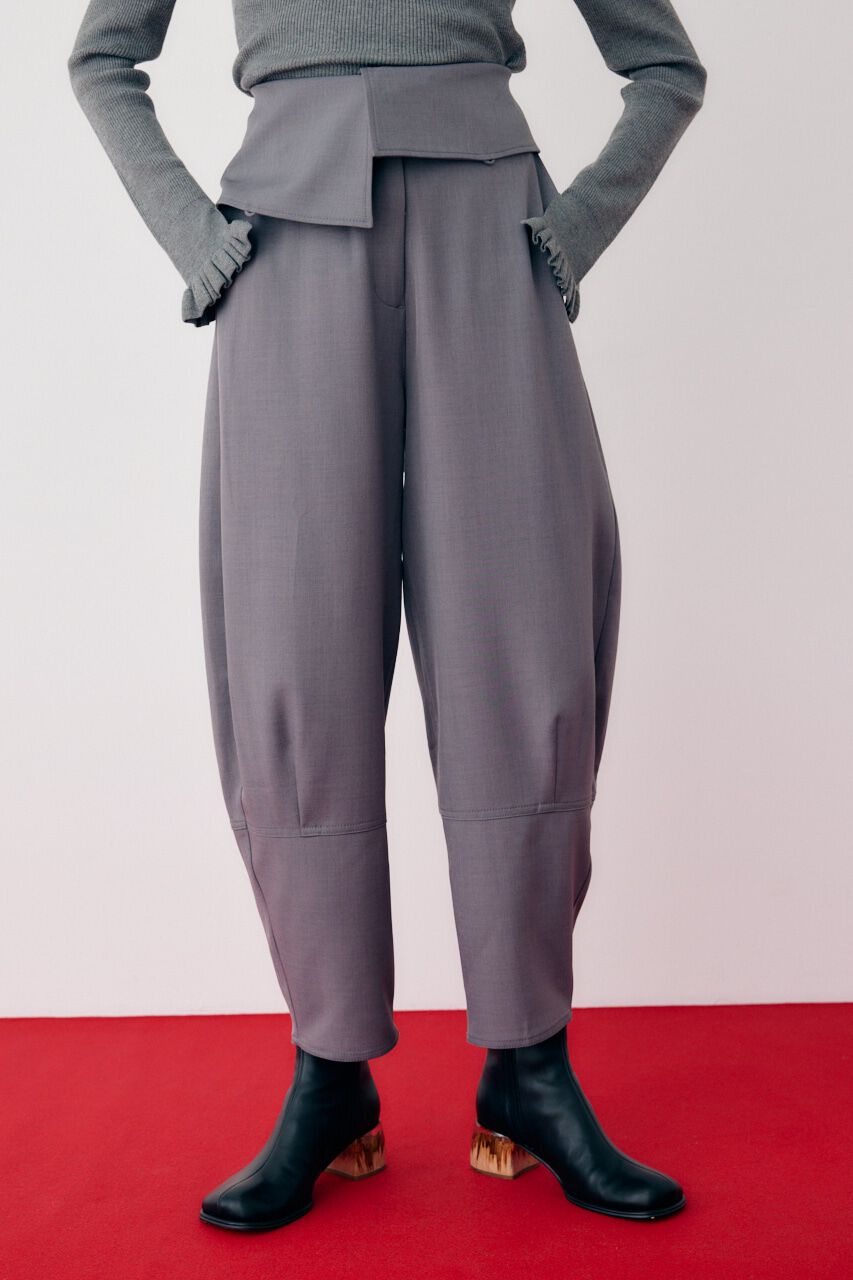HeRIN.CYE「Cocoon peplum pants」|その他|