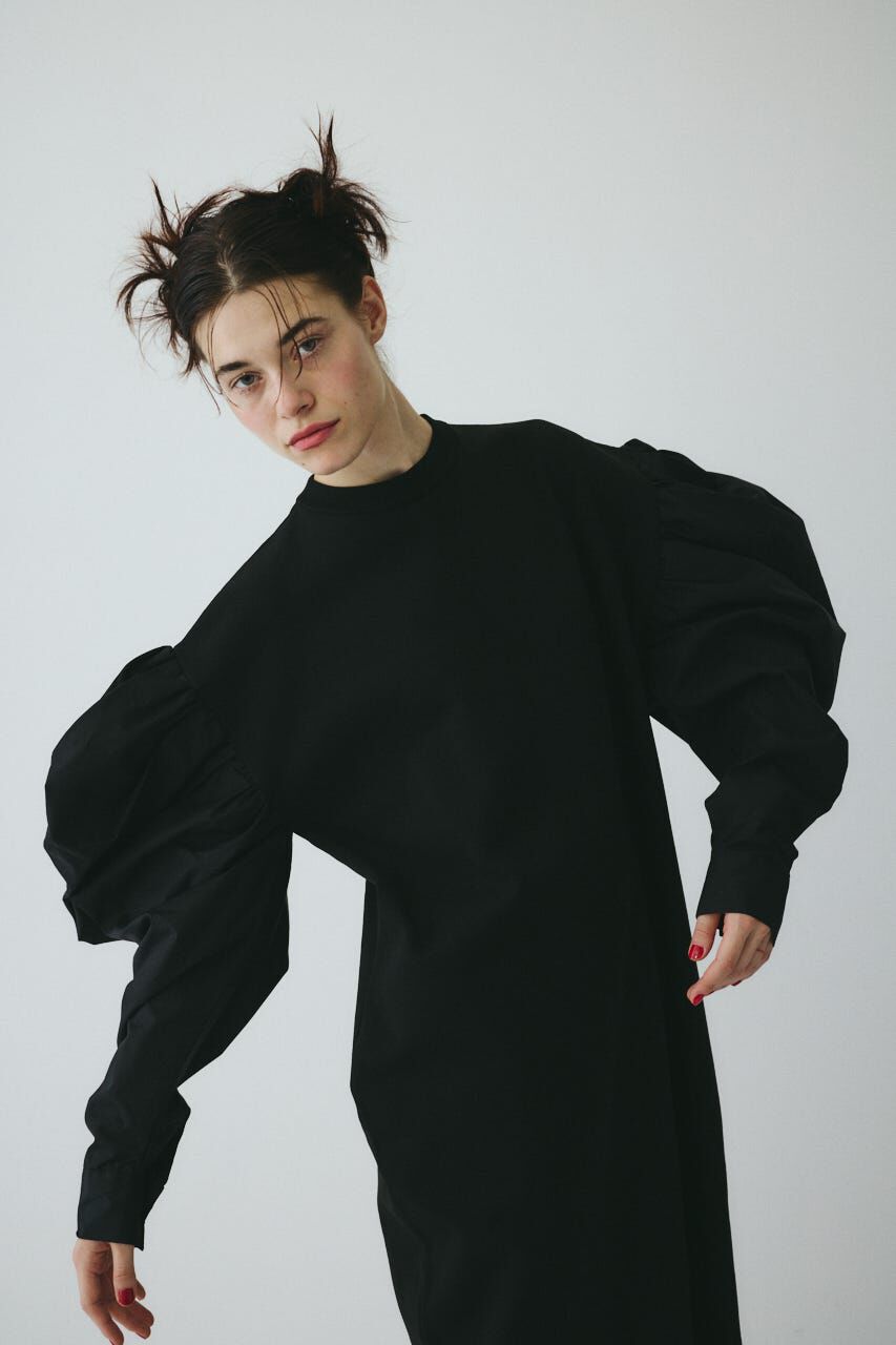 HeRIN.CYE「Volume sleeve knit dress」|ワンピース|