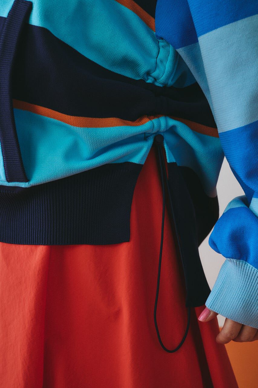 HeRIN.CYE「Border boy knit tops」|ニット・セーター|