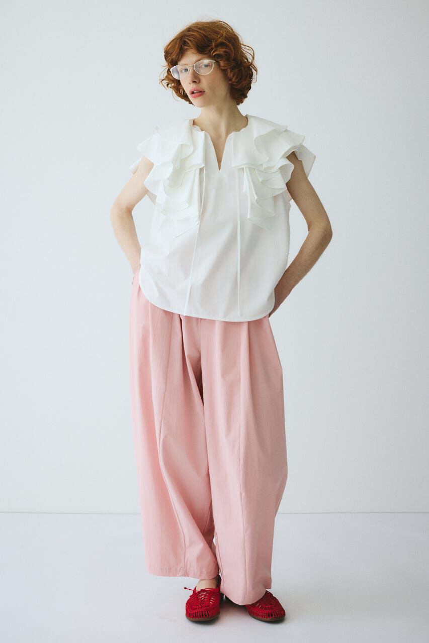 HeRIN.CYE「［予約］Ruffled blouse」|シャツ・ブラウス|