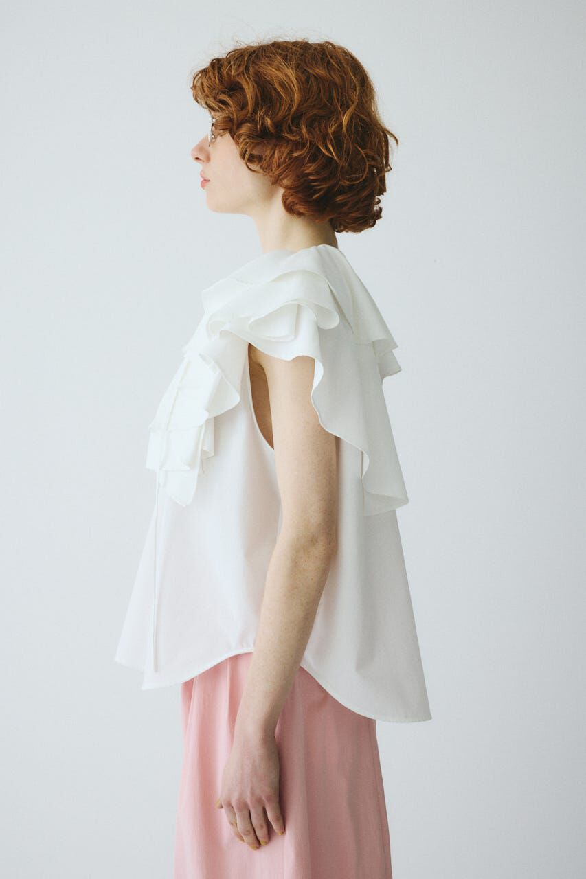 HeRIN.CYE「［予約］Ruffled blouse」|シャツ・ブラウス|