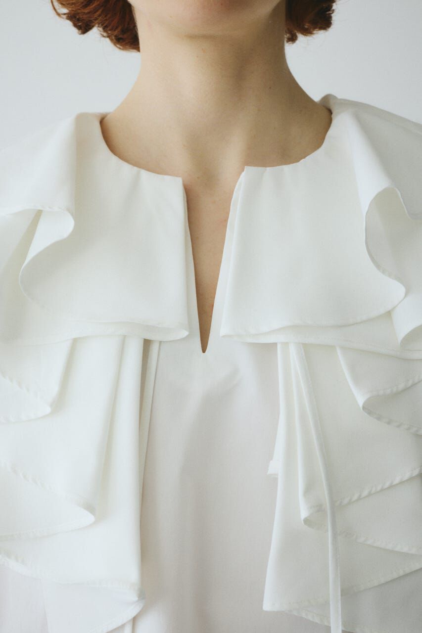 HeRIN.CYE「［予約］Ruffled blouse」|シャツ・ブラウス|