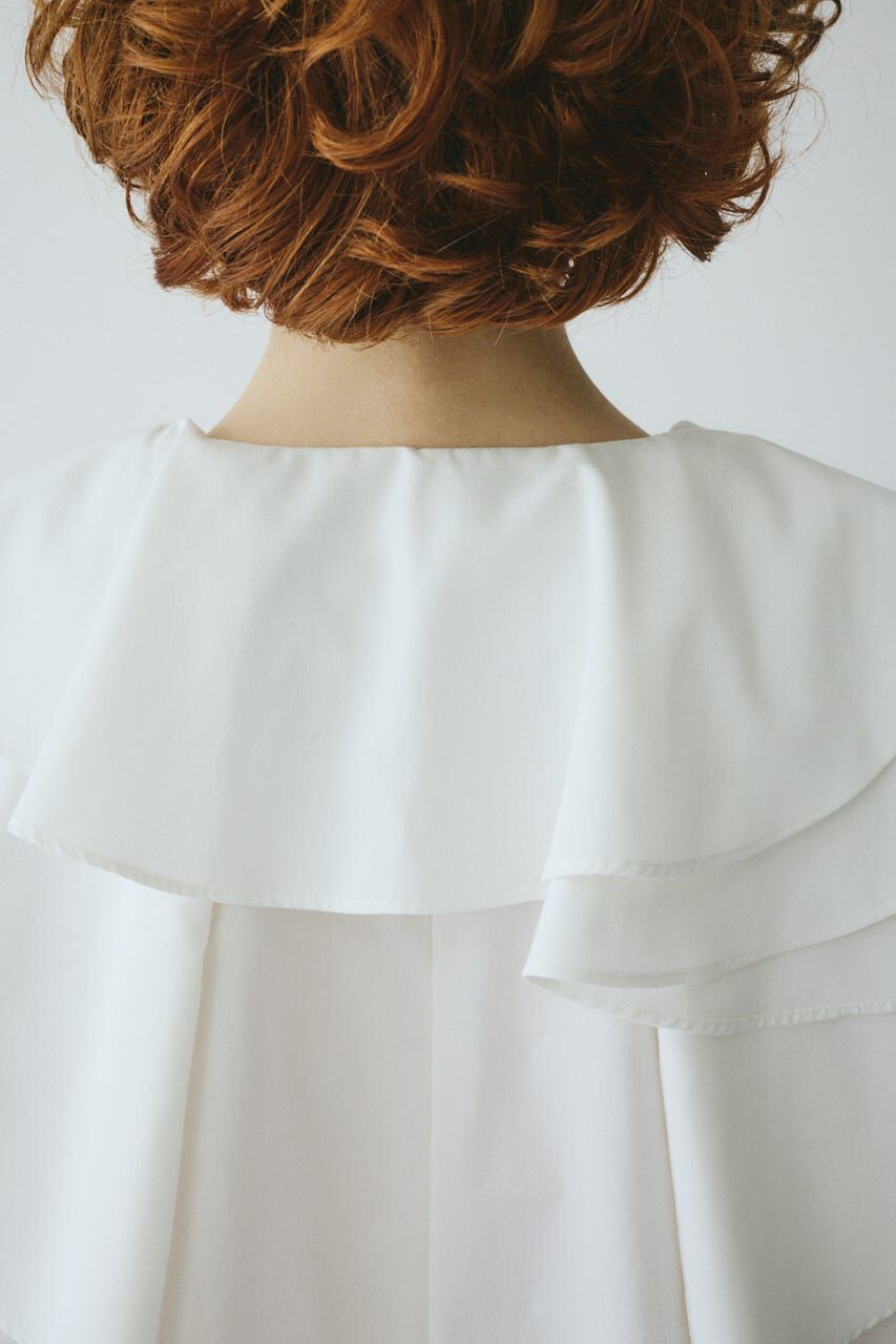 HeRIN.CYE「［予約］Ruffled blouse」|シャツ・ブラウス|