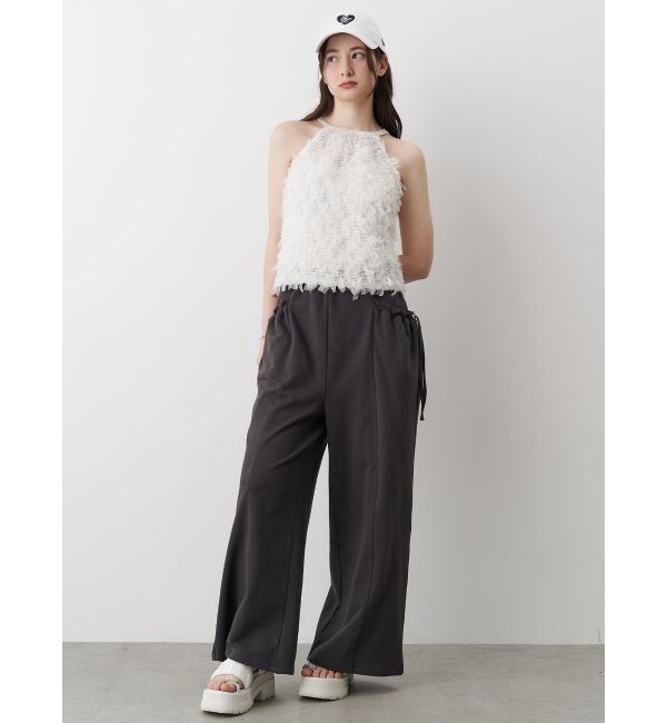 CALNAMUR「POCKET GATHER SWEAT PT/ポケットギャザースウェットパンツ」|その他|
