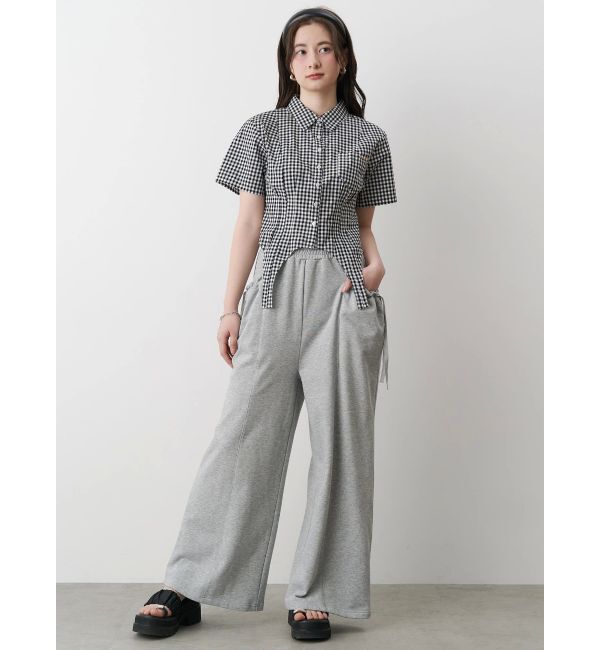 CALNAMUR「POCKET GATHER SWEAT PT/ポケットギャザースウェットパンツ」|その他|