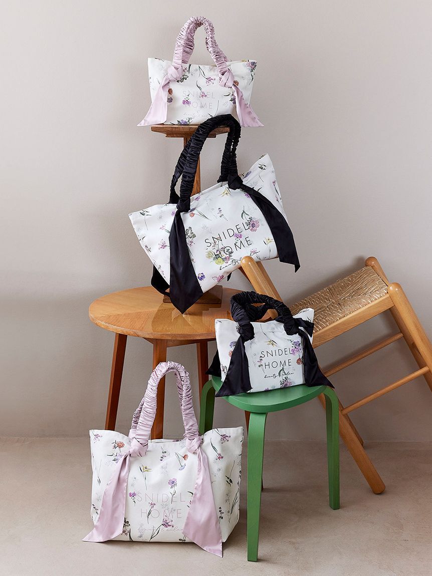 SNIDEL HOME「オーガニックキャンバストート -SMALL-（FLOWER）」|トートバッグ|
