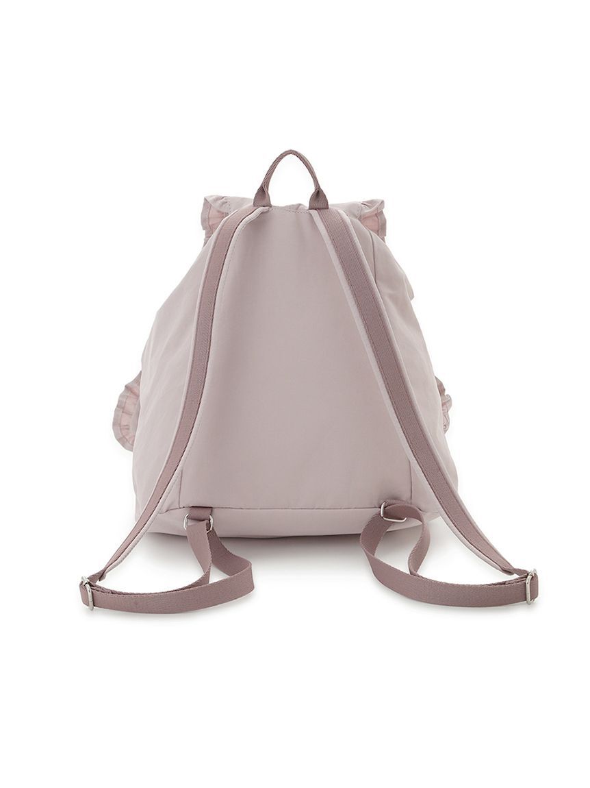 SNIDEL HOME「コットンライクフリルバックパック」|リュック|