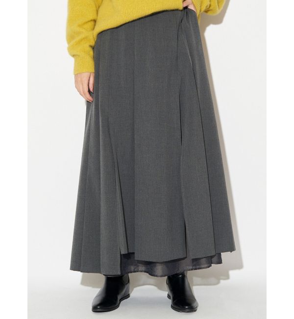 ELENDEEK「SLIT PLEATS SK」|スカート|