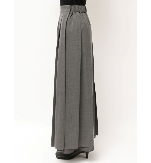 ELENDEEK「SLIT PLEATS SK」|スカート|