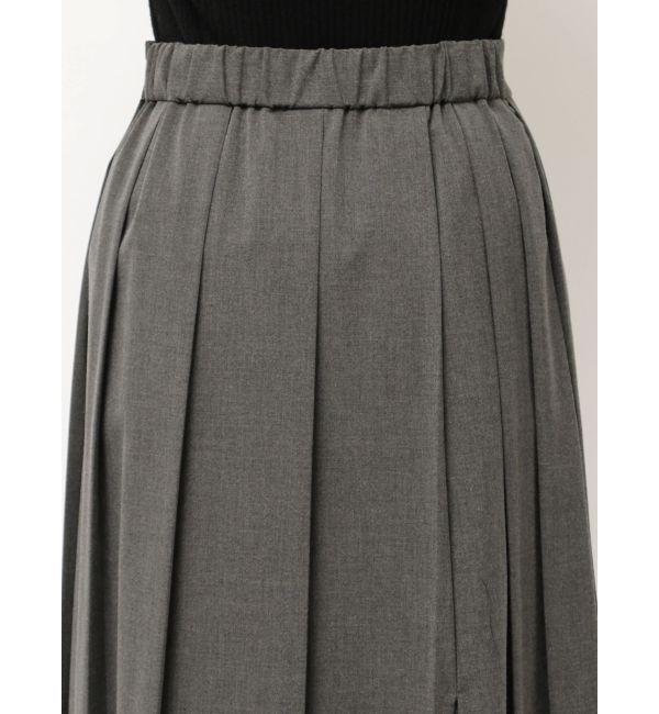 ELENDEEK「SLIT PLEATS SK」|スカート|