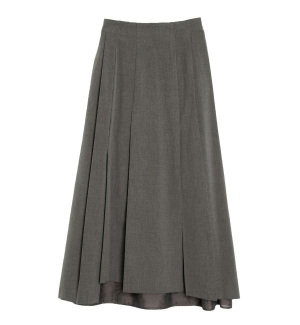 ELENDEEK「SLIT PLEATS SK」|スカート|