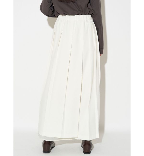ELENDEEK「SLIT PLEATS SK」|スカート|