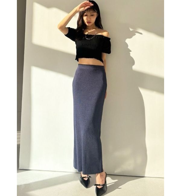 RESEXXY「シャーリングカットトップス」|Tシャツ・カットソー|