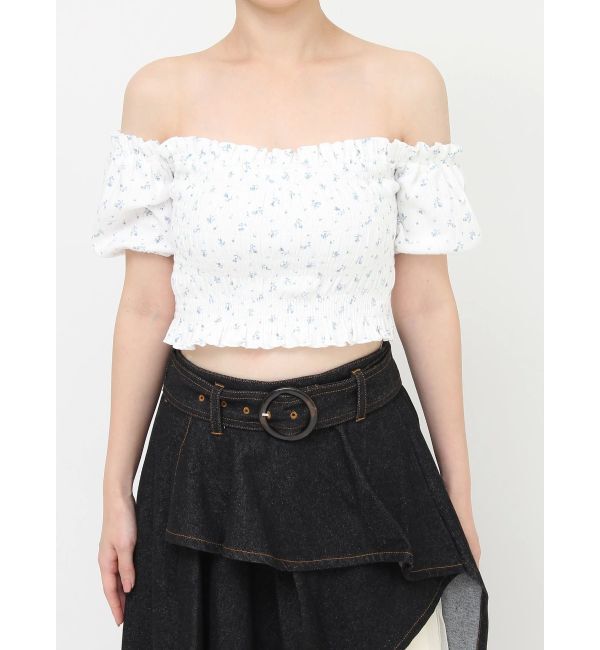 RESEXXY「シャーリングカットトップス」|Tシャツ・カットソー|