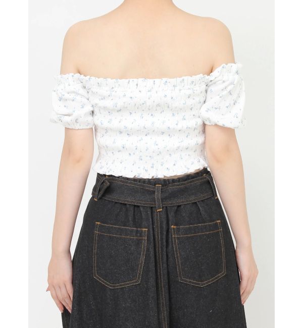 RESEXXY「シャーリングカットトップス」|Tシャツ・カットソー|