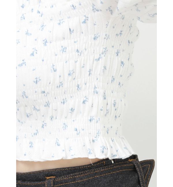 RESEXXY「シャーリングカットトップス」|Tシャツ・カットソー|