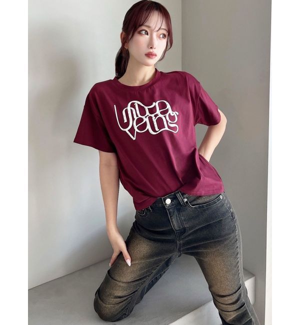 RESEXXY「スタッズロゴTシャツ」|Tシャツ・カットソー|