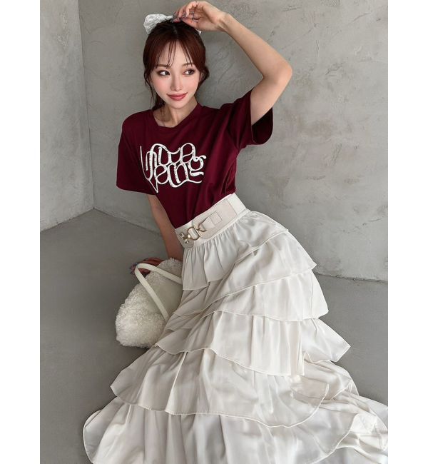 RESEXXY「スタッズロゴTシャツ」|Tシャツ・カットソー|