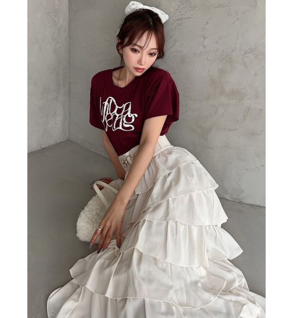 RESEXXY「スタッズロゴTシャツ」|Tシャツ・カットソー|