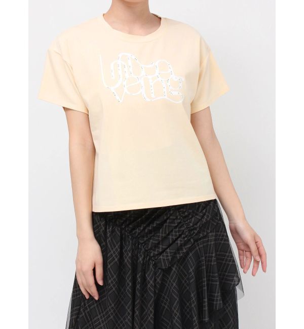 RESEXXY「スタッズロゴTシャツ」|Tシャツ・カットソー|