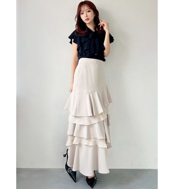 RESEXXY「ボウタイラッフルブラウス」|シャツ・ブラウス|