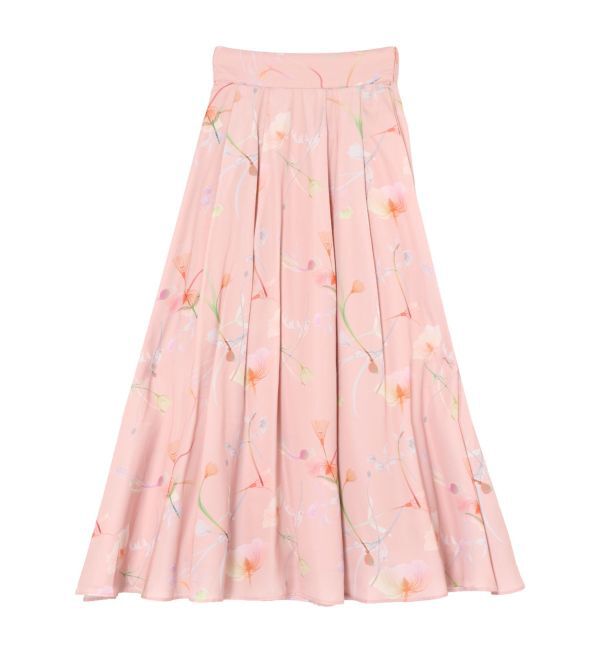 RESEXXY「【memorif.】フラワーロングフレアスカート」|スカート|