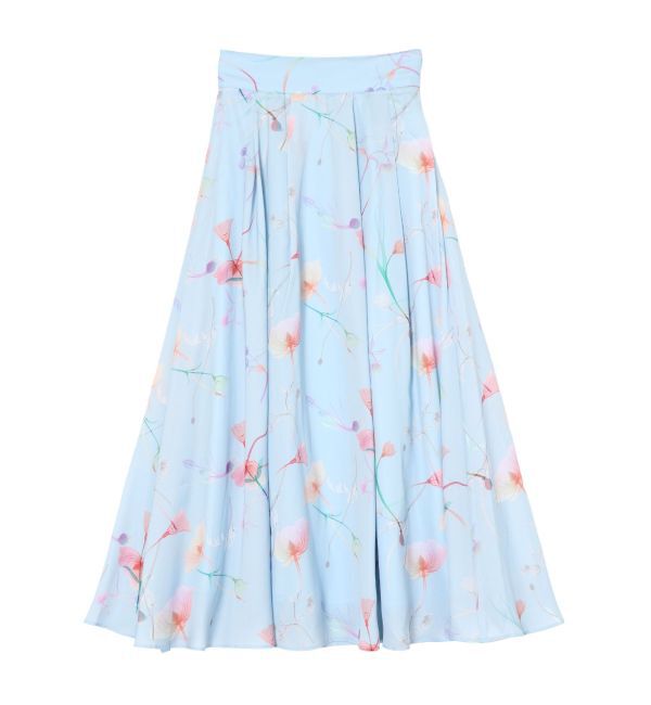 RESEXXY「【memorif.】フラワーロングフレアスカート」|スカート|