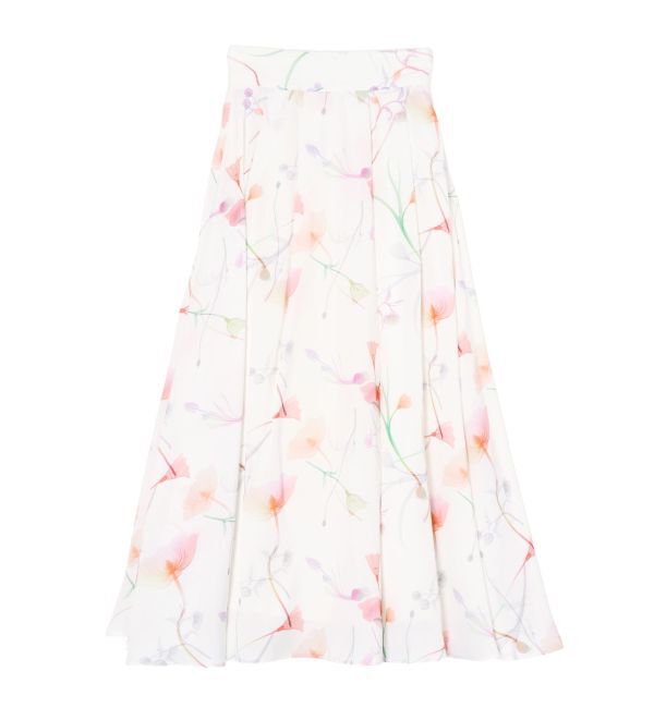 RESEXXY「【memorif.】フラワーロングフレアスカート」|スカート|