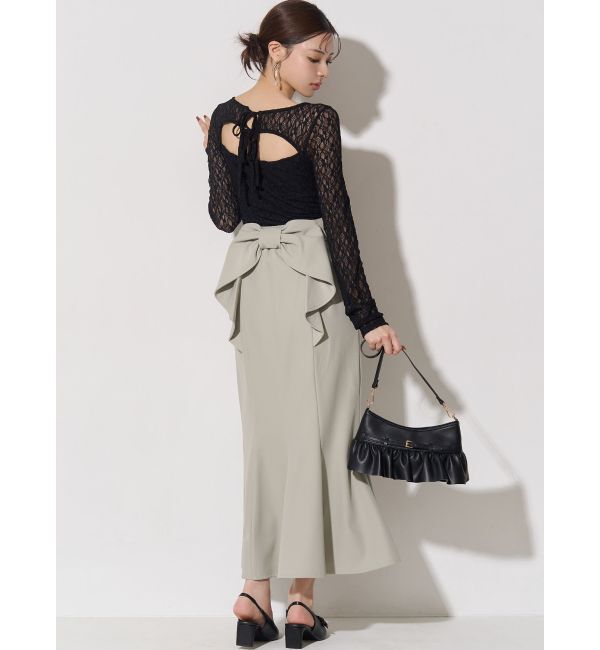 RESEXXY「バックリボンマーメイドスカート」|スカート|