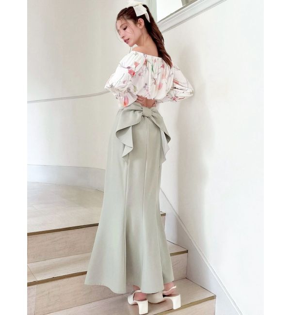 RESEXXY「バックリボンマーメイドスカート」|スカート|