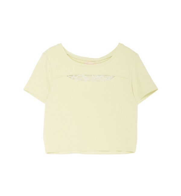 RESEXXY「ポイントレースTシャツ」|Tシャツ・カットソー|