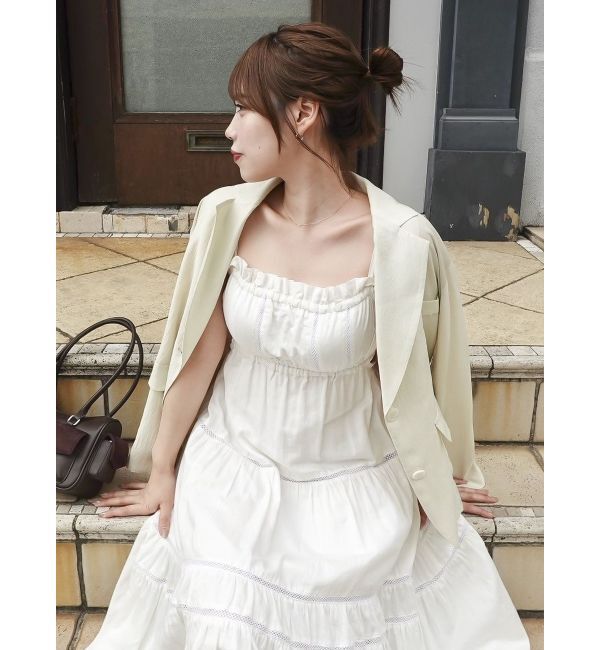 dazzlin「【セットアップ対応】バリエミディージャケット」|テーラードジャケット|