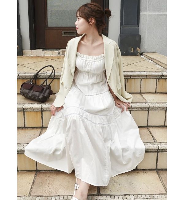 dazzlin「【セットアップ対応】バリエミディージャケット」|テーラードジャケット|