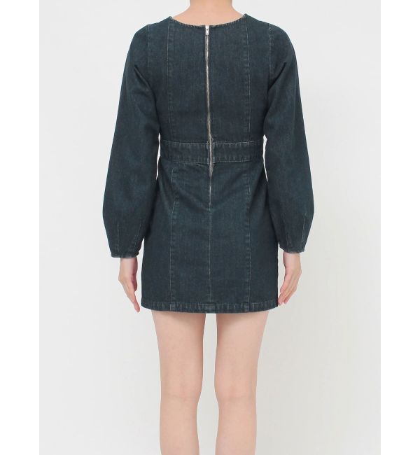 MURUA「カーブステッチミニワンピース」|ワンピース|