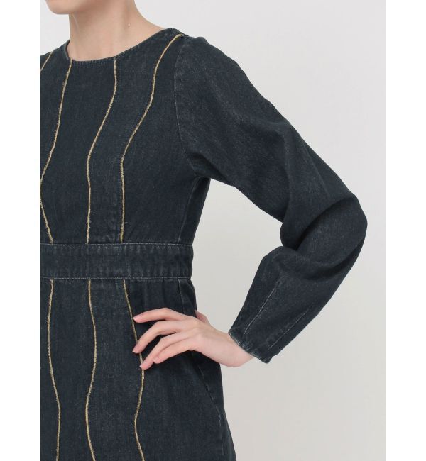 MURUA「カーブステッチミニワンピース」|ワンピース|