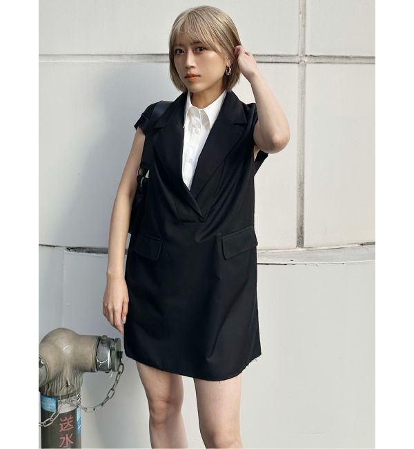 MURUA「2wayカットオフミニワンピース」|ワンピース|