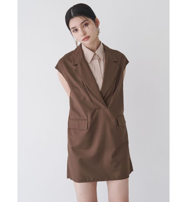 MURUA「2wayカットオフミニワンピース」|ワンピース|