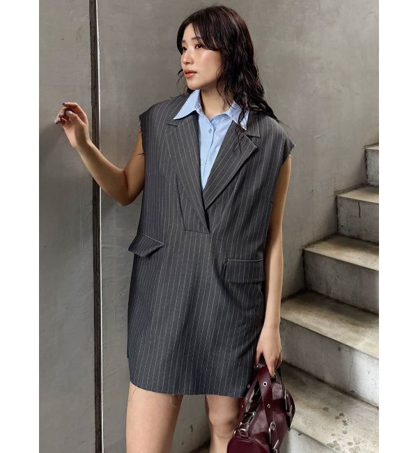 MURUA「2wayカットオフミニワンピース」|ワンピース|